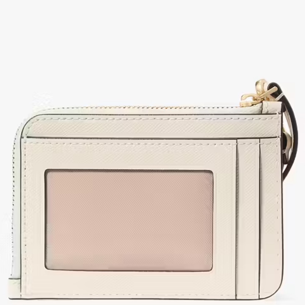 Kate Spade Madison Puffy Heart Small Card Holder Wristlet nwt in packaging - Picture 3 of 5